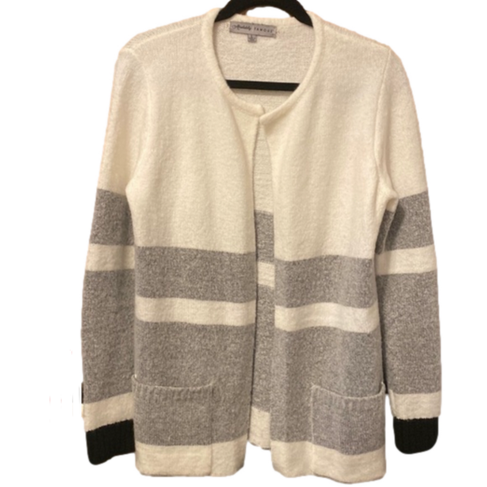 Absolutely Famous Open Front Cardigan Sweater Size L